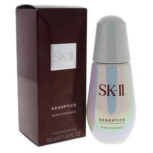 SK-II GenOptics 1.6oz/50ml Aura Essence Serum NEW IN BOX SEALED